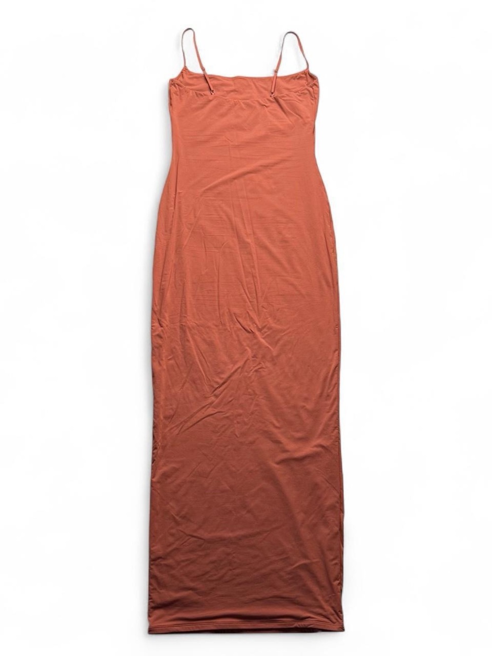 Skims Rust Bodycon Maxi Dress M - Picture 5 of 6